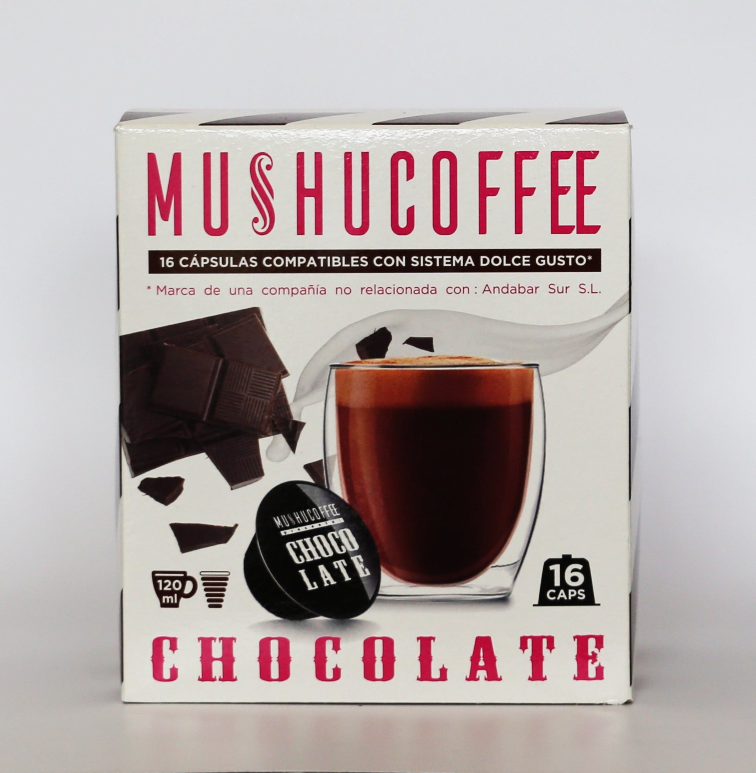 Chocolate en Cápsulas Compatibles Dolce Gusto 16u. – Mushu Coffee