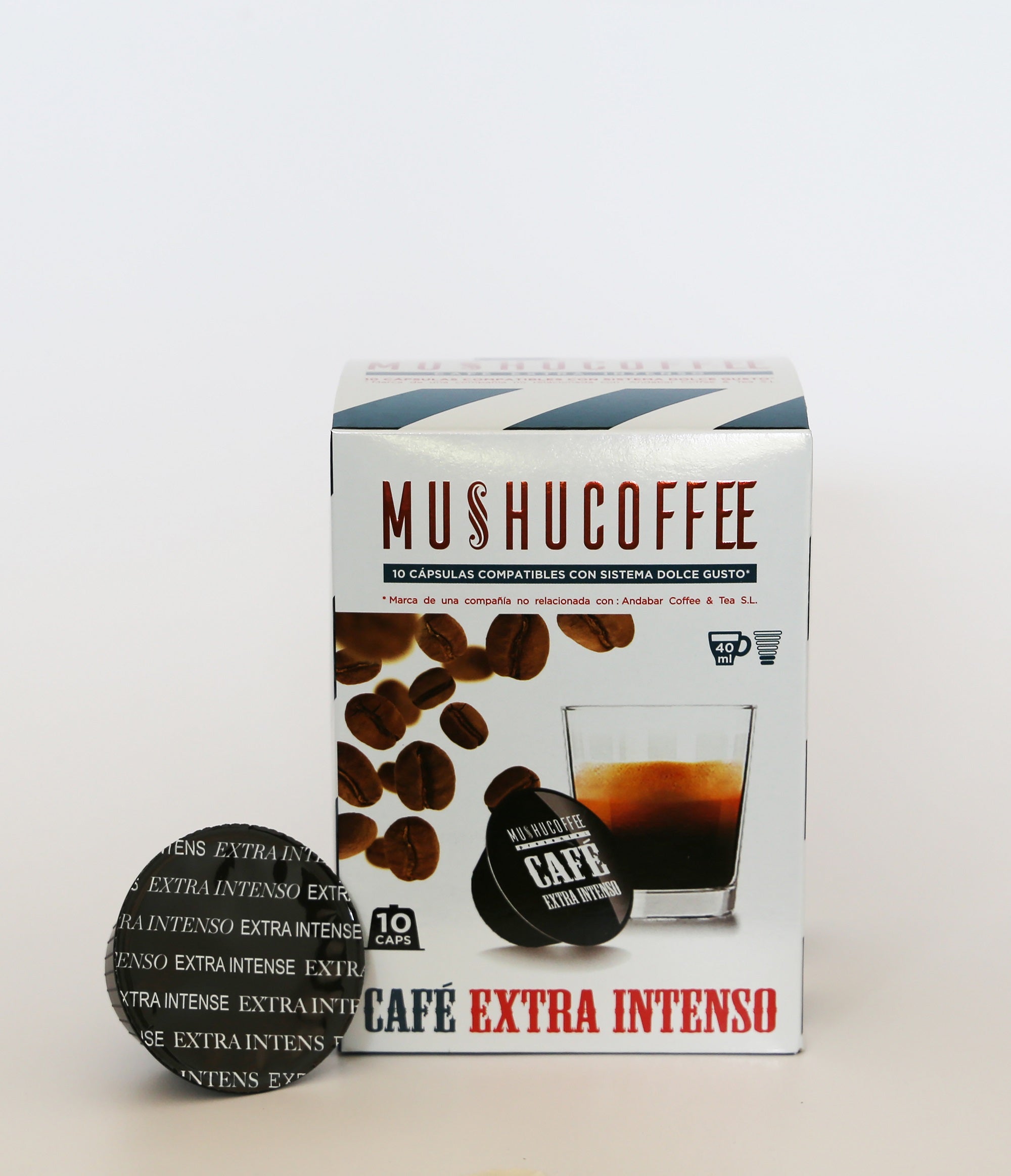 Café Extra Intenso en Cápsulas Compatibles Dolce Gusto – Mushu