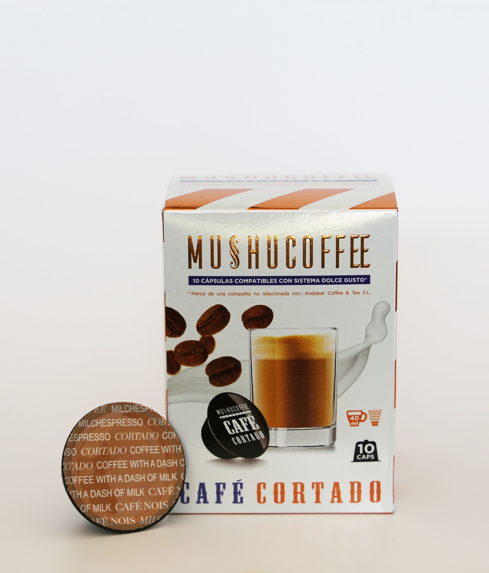 Café Cortado en Cápsulas Compatibles Dolce Gusto – Mushu Coffee & Tea