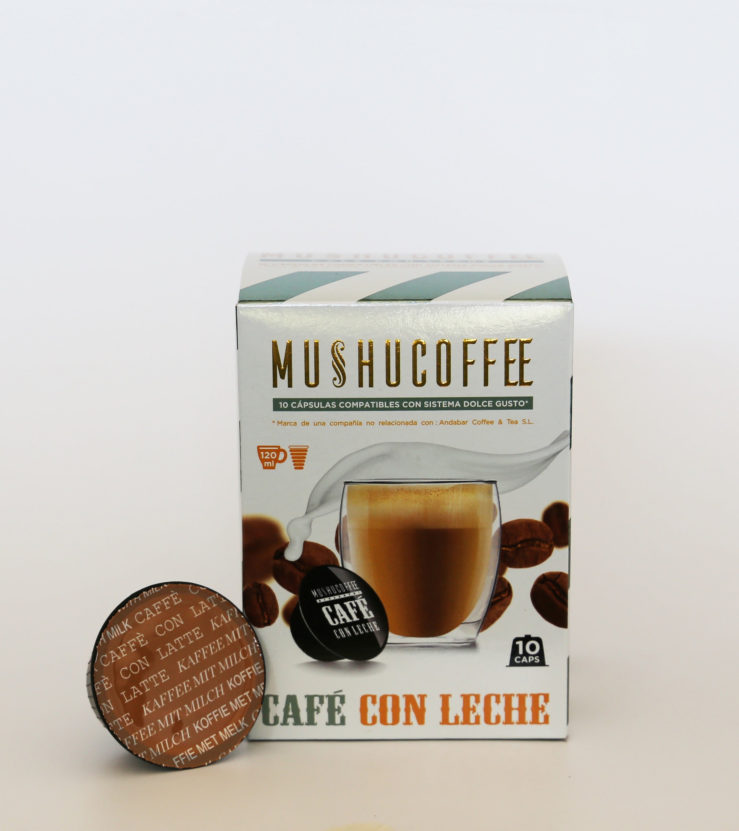 Café con Leche en Cápsulas Compatibles Dolce Gusto – Mushu Coffee