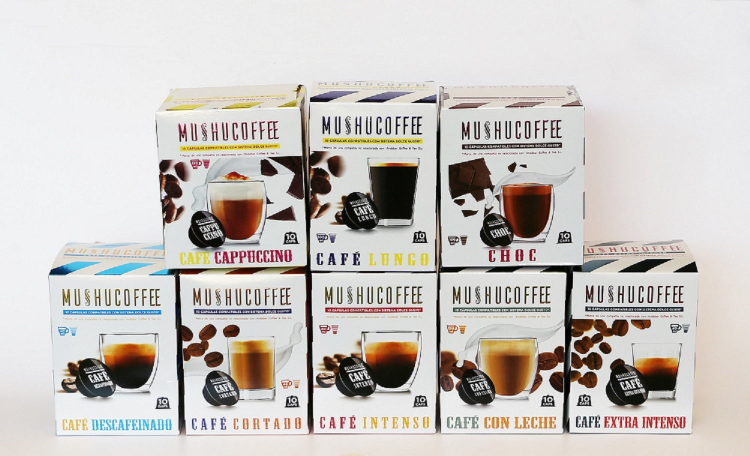 Café Descafeinado en Cápsulas Compatibles Dolce Gusto – Mushu Coffee & Tea
