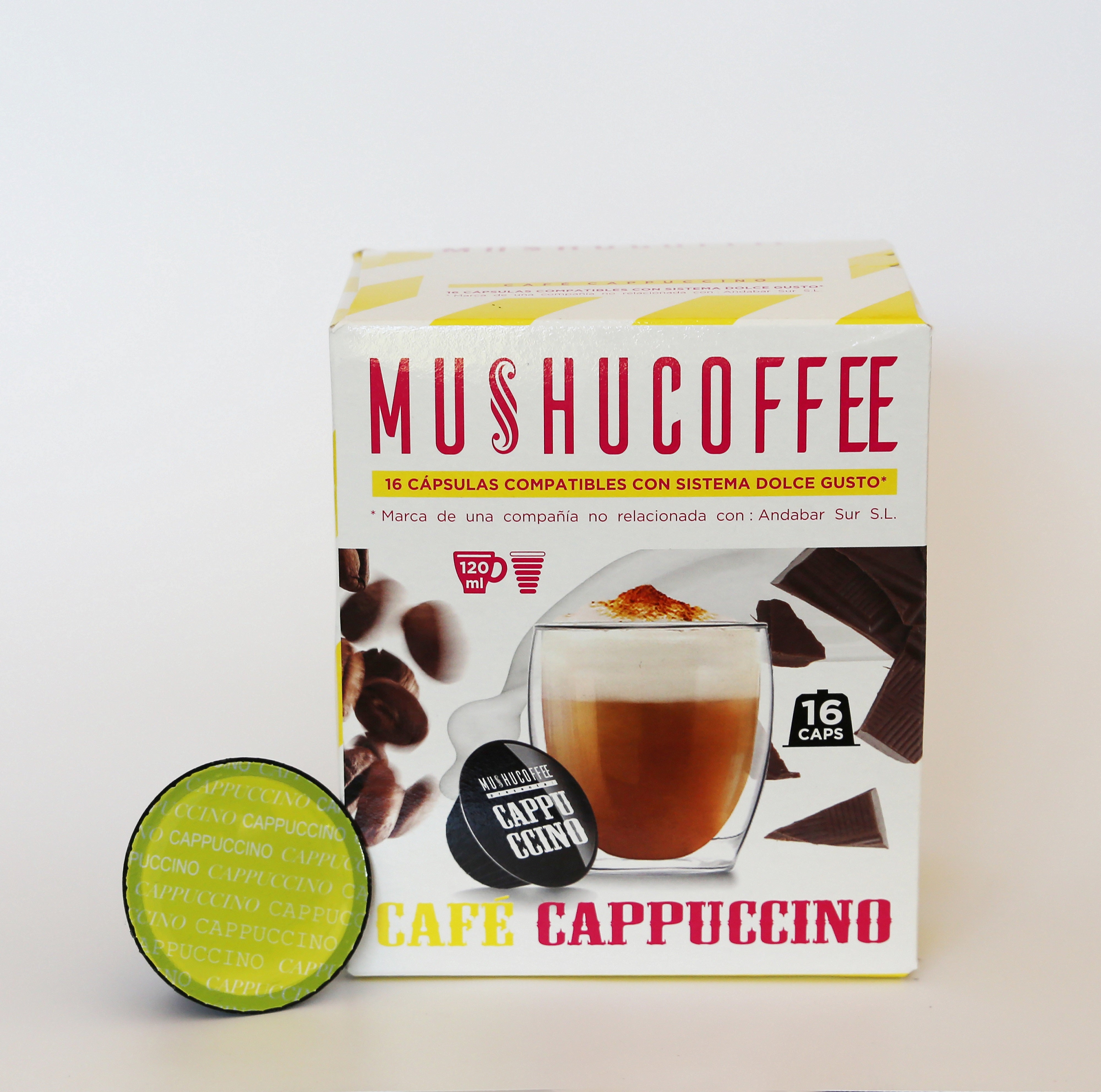 Café Cappuccino en Cápsulas Compatibles Dolce Gusto – Mushu Coffee & Tea